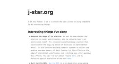 Desktop Screenshot of j-star.org