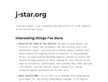 Tablet Screenshot of j-star.org